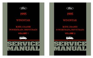 1995 Ford Truck Windstar Factory Shop Service Manual