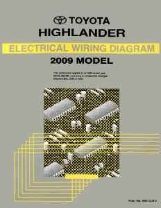 2009 Toyota Highlander Wiring Diagrams Manual