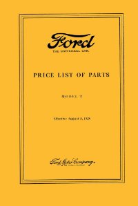 1909–1927 Ford T Parts Book
