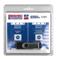 1988 Dodge Caravan Plymouth Voyager Shop Service Repair Manual PDF Drivetrain sample image