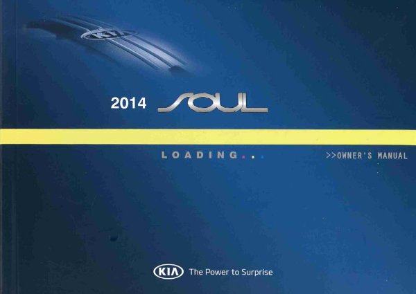 2014 Kia Soul Owner's Manual