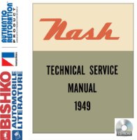 1949 Nash 600 Ambassador 6 Shop Service Repair Manual PDF sample image