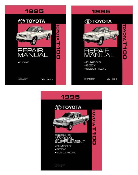 1995 Toyota T100 Factory Shop Service Manual