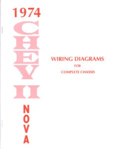 1974 Chevrolet Nova Wiring Diagrams Manual