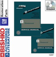 1996 Cadillac Fleetwood Shop Service Repair Manual PDF sample image