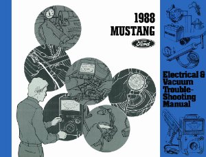 1988 Ford Mustang Wiring Diagrams Manual
