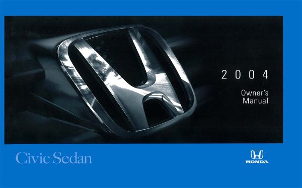 2004 Honda Civic Sedan Owner's Manual