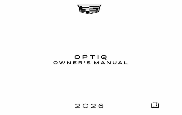 2026 Cadillac Optiq Owner's Manual