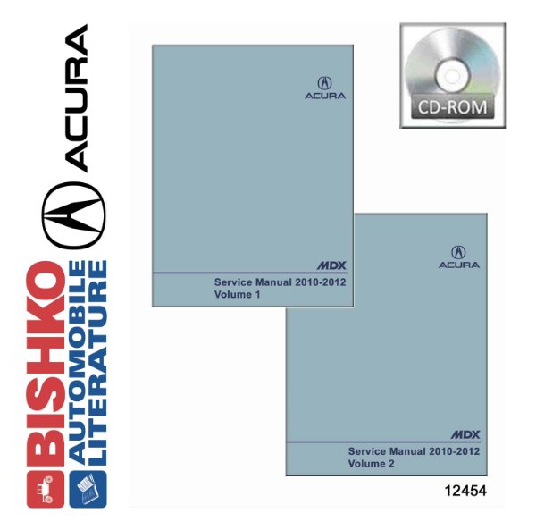 2010–2012 Acura MDX Factory Shop Service Manual