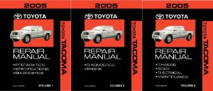 2005 Toyota Tacoma Factory Shop Service Manual