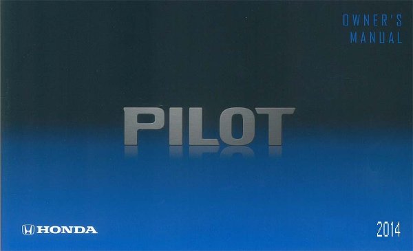 2014 Honda Pilot Owner's Manual