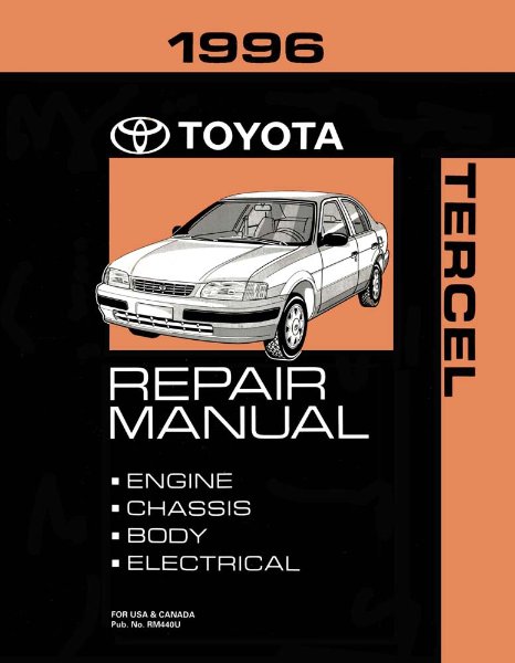 1996 Toyota Tercel Factory Shop Service Manual