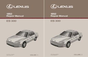 1992 Lexus ES 300 Factory Shop Service Manual