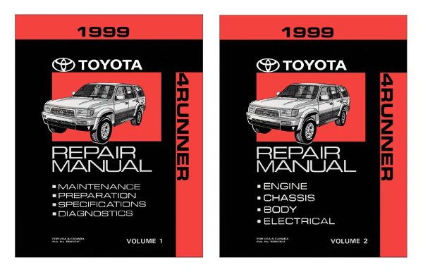 1999 Toyota 4-Runner Factory Shop Service Manual