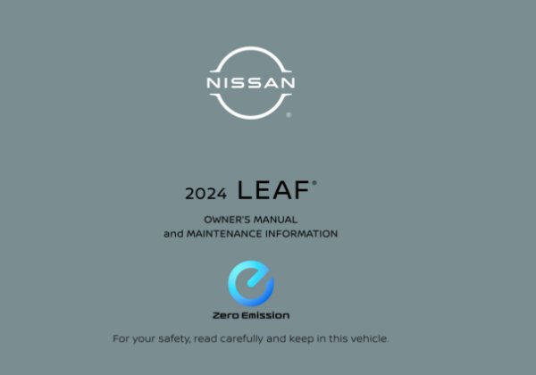 2024 Nissan LEAF Owner's Manual
