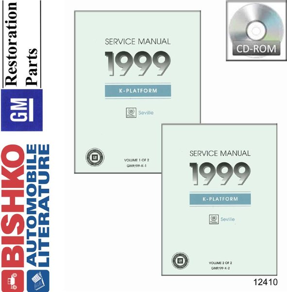 1999 Cadillac Seville Factory Shop Service Manual