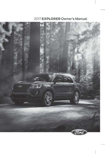 2017 Ford Explorer Owner's Manual