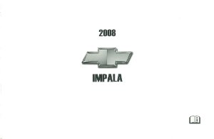 2008 Chevrolet Impala Owner's Manual