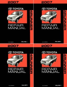2007 Toyota 4-Runner Factory Shop Service Manual
