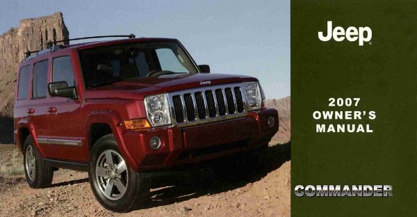 2007 Jeep Commander Owner's Manual