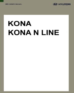 2023 Hyundai Kona Owner's Manual