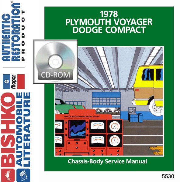 1978 Dodge Compact Van, Voyager Factory Shop Service Manual