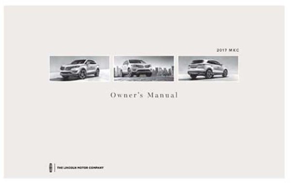2017 Lincoln MKC Owner's Manual