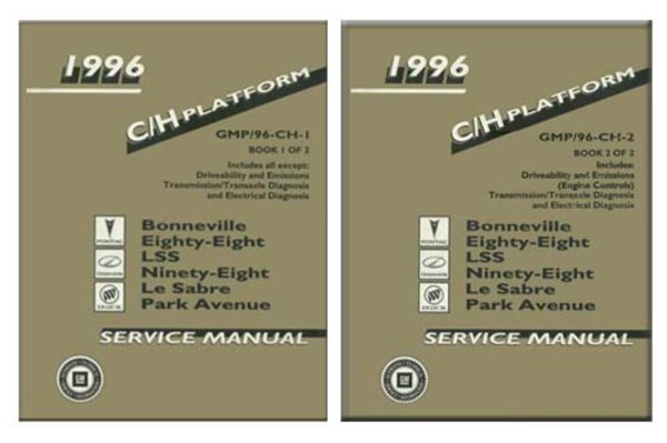 1996 Buick LeSabre, Park Avenue, Delta 88, LSS, 98, Bonneville Factory Shop Service Manual