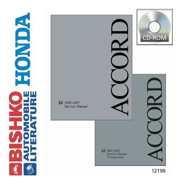 2003–2007 Honda Accord w/ V6 Supplement Factory Shop Service Manual