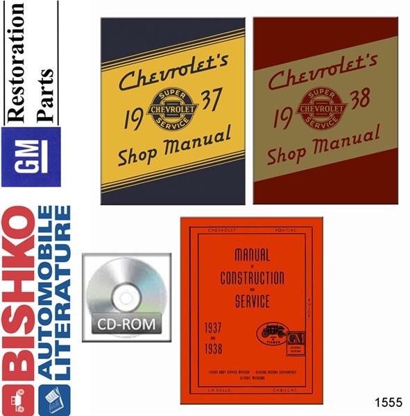 1937-38 CHEVROLET Body, Chassis & Electrical Service Manual main image