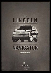 2010 Lincoln Navigator Owner's Manual