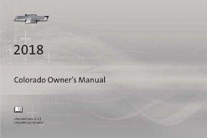 2018 Chevrolet COLORADO Owner's Manual