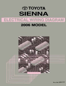 2006 Toyota Sienna Wiring Diagrams Manual
