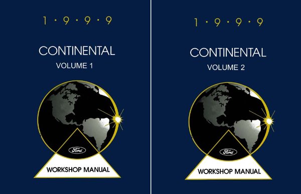 1999 Lincoln Continental Factory Shop Service Manual