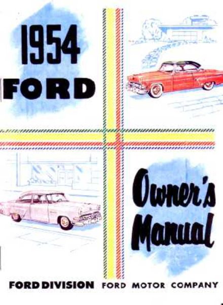 1954 Ford Passenger Car Owner's Manual