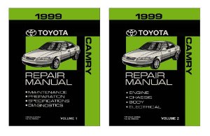 1999 Toyota Camry Factory Shop Service Manual