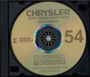 1954 Chrysler All Models Factory Shop Service Manual