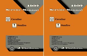 1997 Chevrolet Cavalier, Sunfire Factory Shop Service Manual