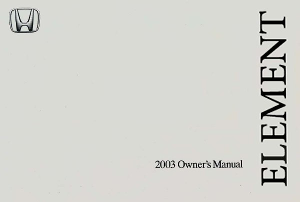 2003 Honda Insight Owners Manual User Guide