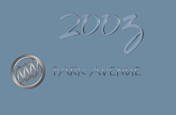 2003 Buick Park Avenue Owner's Manual