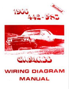 1966 Oldsmobile 442, Cutlass, F-85 Wiring Diagrams Manual
