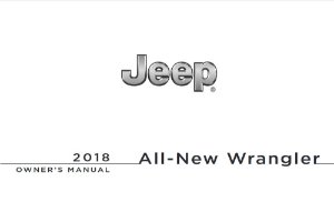 2018 Jeep Wrangler Owner's Manual