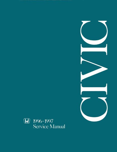 1996–1997 Honda Civic Factory Shop Service Manual