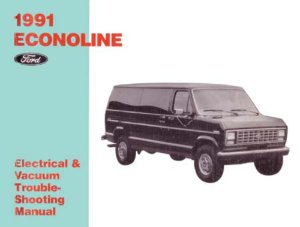 1991 Ford Econoline, E-Series EVTM Wiring Diagrams Manual