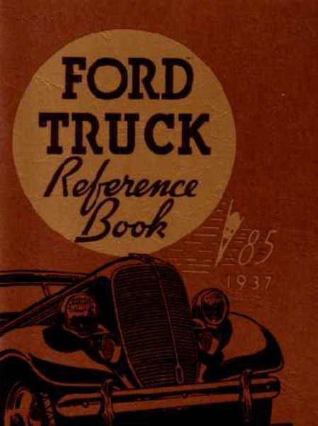 1937 Ford Truck All Models Owner's Manual