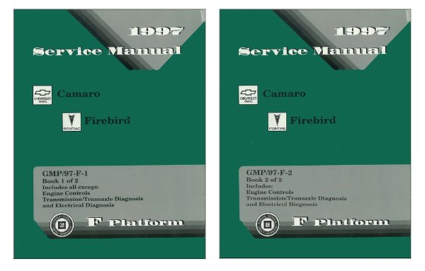 1997 Chevrolet Camaro, Firebird Factory Shop Service Manual