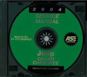 2004 Jeep Grand Cherokee Factory Shop Service Manual