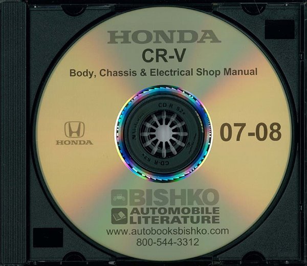 2007–2008 Honda CR-V Factory Shop Service Manual