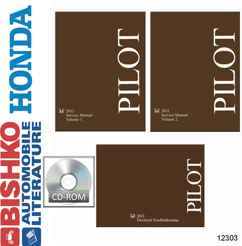 2012 Honda Pilot Factory Shop Service Manual