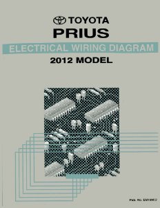 2012 Toyota Prius Wiring Diagrams Manual